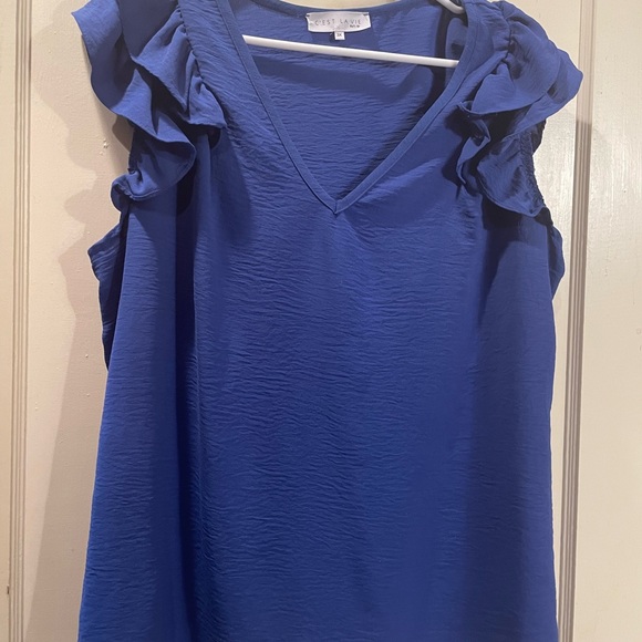 C’EST Lavie That’s life blouse plus size - Picture 3 of 6